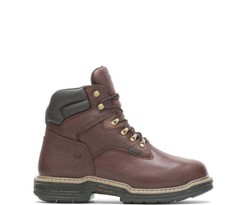 Bottes de Travail Wolverine Darco Waterproof Metatarsal Guard Steel-Toe 6" Homme - Marron (ZKF498520